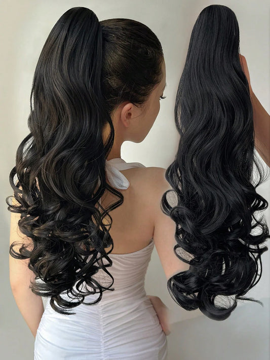 Volumizing Claw Clip Ponytail