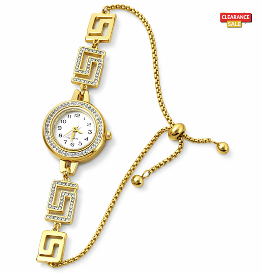Luxary Gold-Toned Bracelet Watch