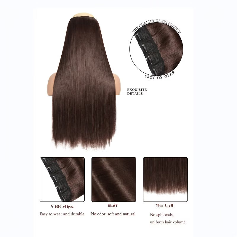 Straight Clip-In Hair Extensions
