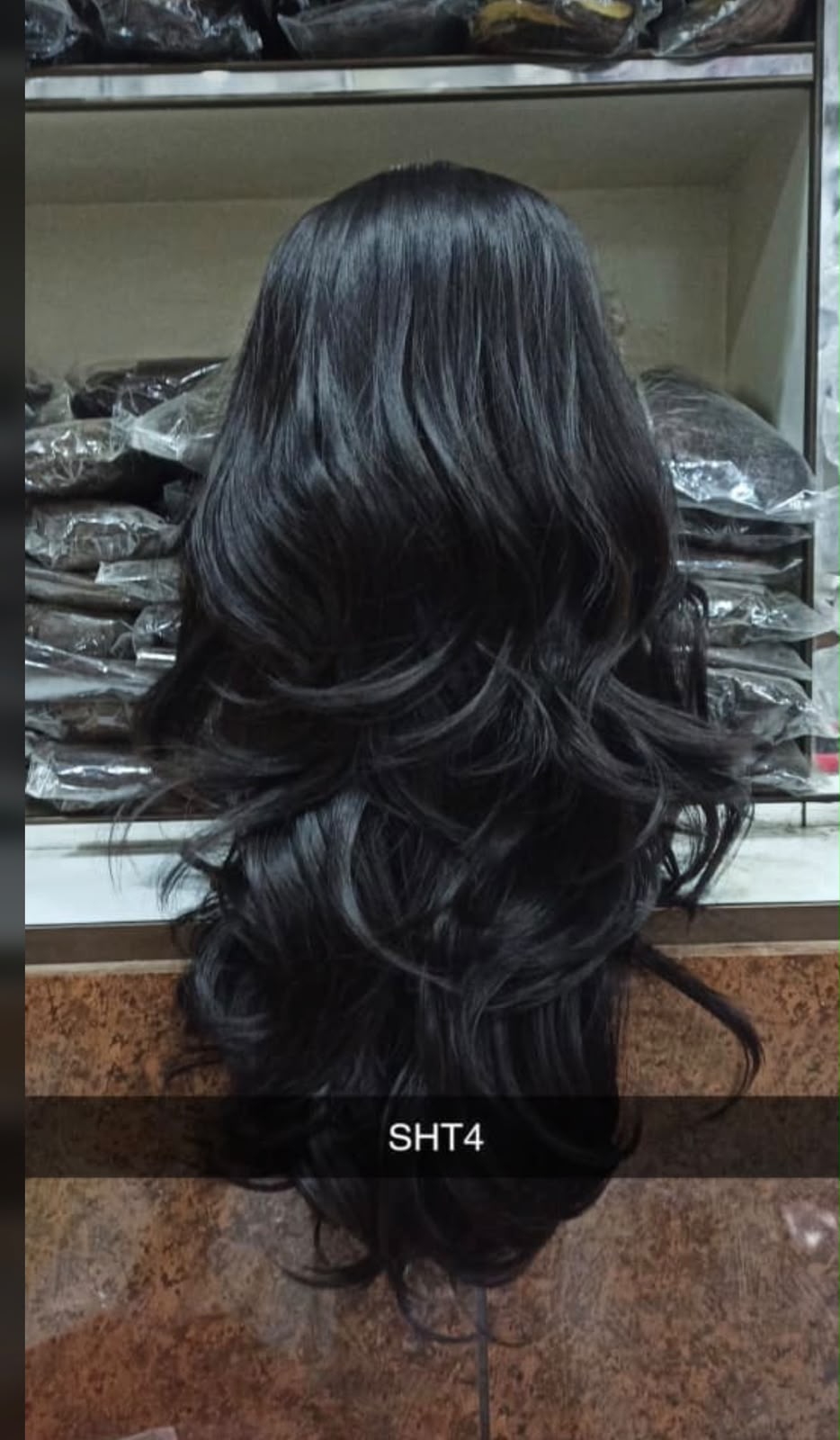Crown Curl Full Head Extension