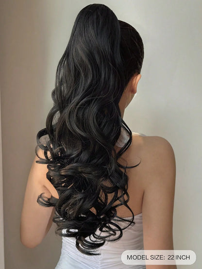 Volumizing Claw Clip Ponytail