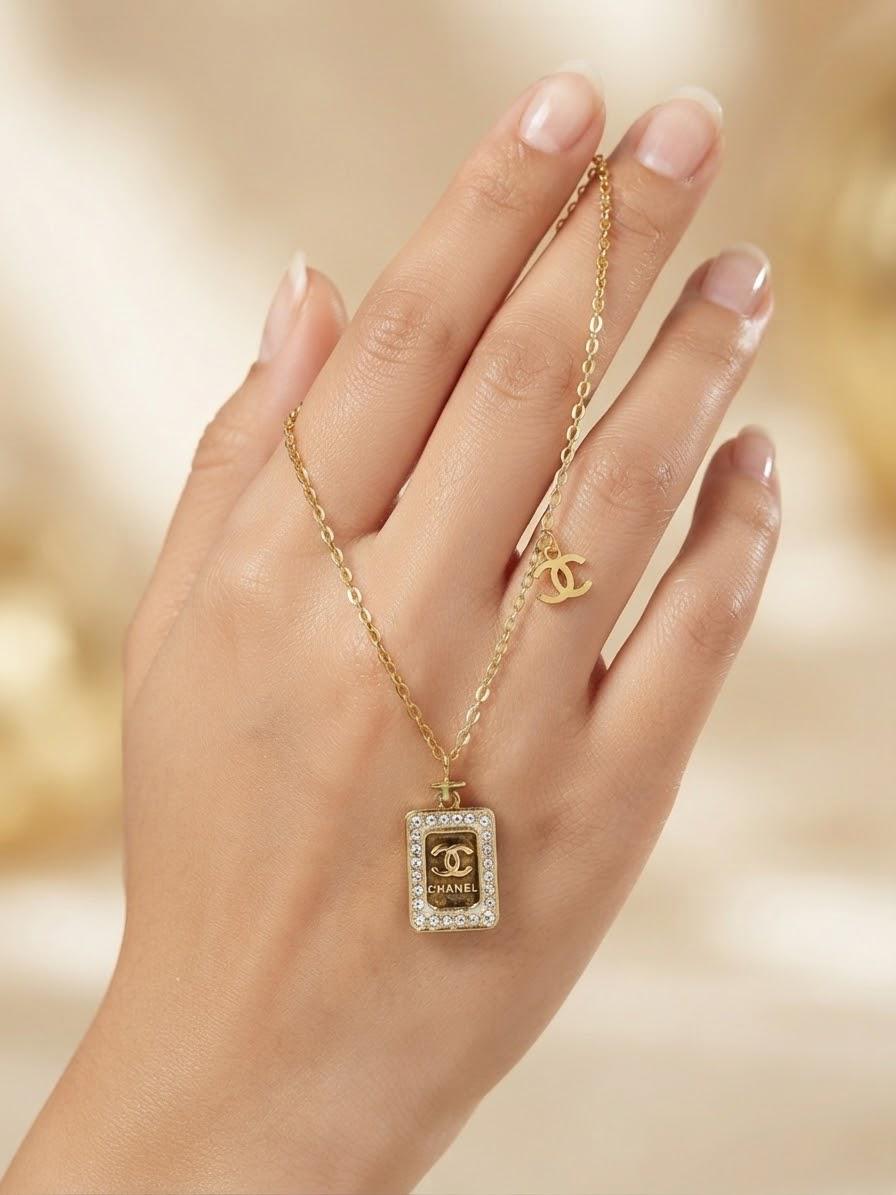 Chanel Large Model Perfume Bottle Necklace