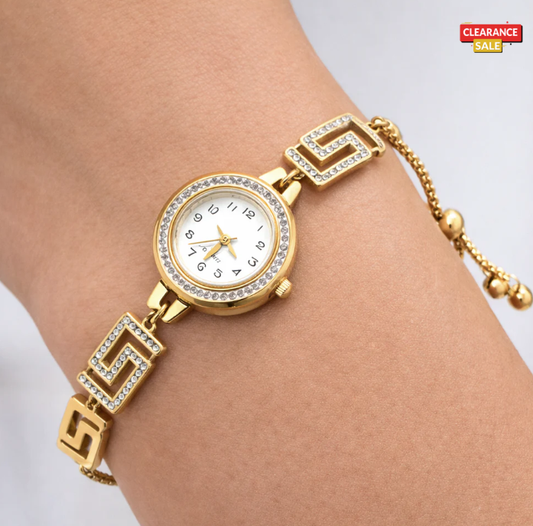 Luxary Gold-Toned Bracelet Watch