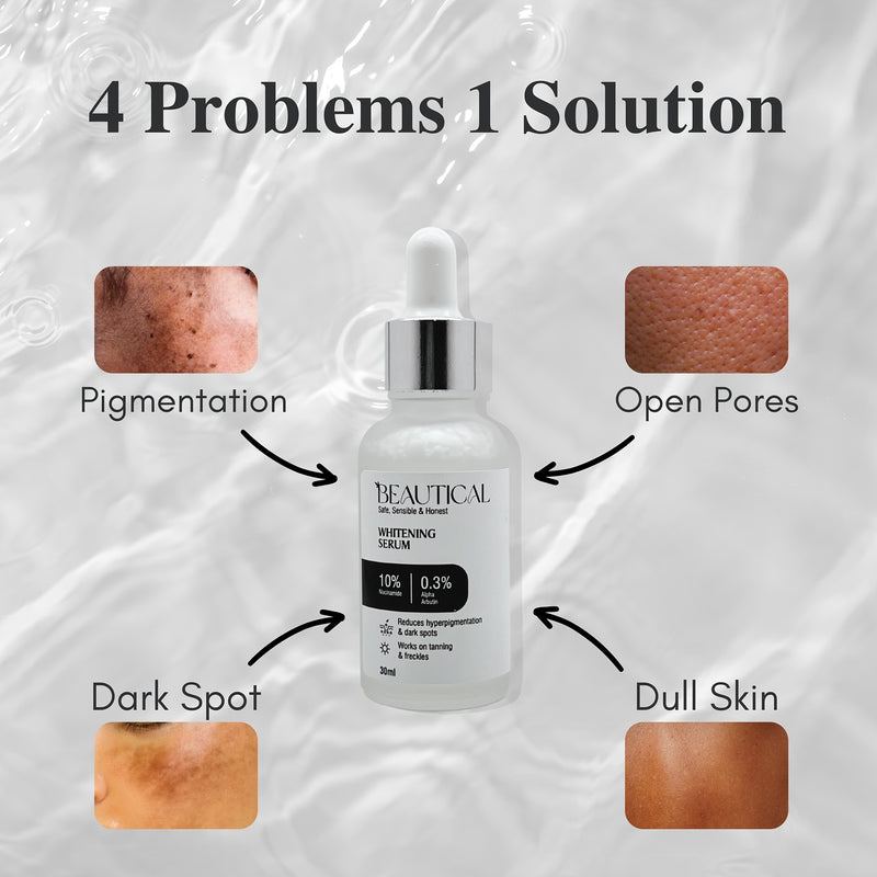 Beautical Whitening Serum (5 in 1 Formula)  Vitamin C + Niacinamide