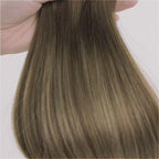 Golden & Black Ombre Hair Extensions - 27 Inch