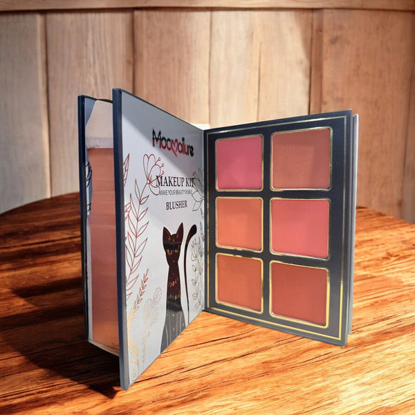 MOCALLURE 5 Pages All-in-One Make-Up Book Palette (Black Version)