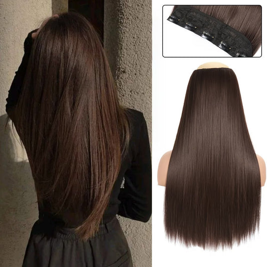 Straight Clip-In Hair Extensions
