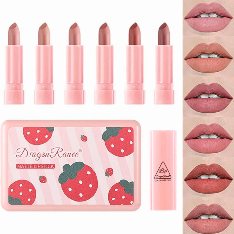 Dragon Ranee Mini Matte Lipstick Set – 6 Colors