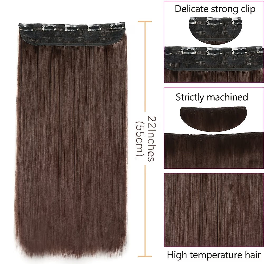 Straight Clip-In Hair Extensions