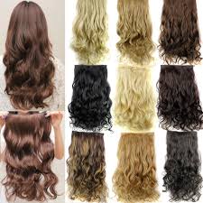 24 Thick Wavy Curly Clip In Hair Extensions