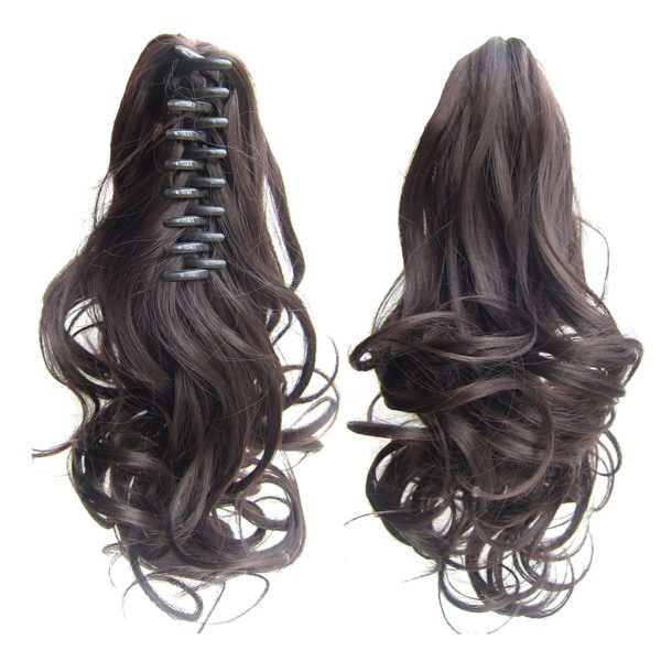 Long Bun Pony Tail Matte High Hair Women