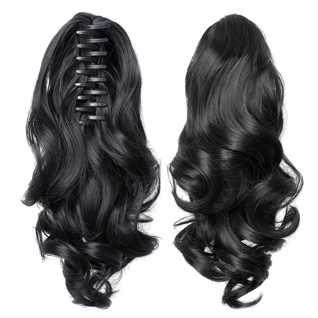 Long Bun Pony Tail Matte High Hair Women