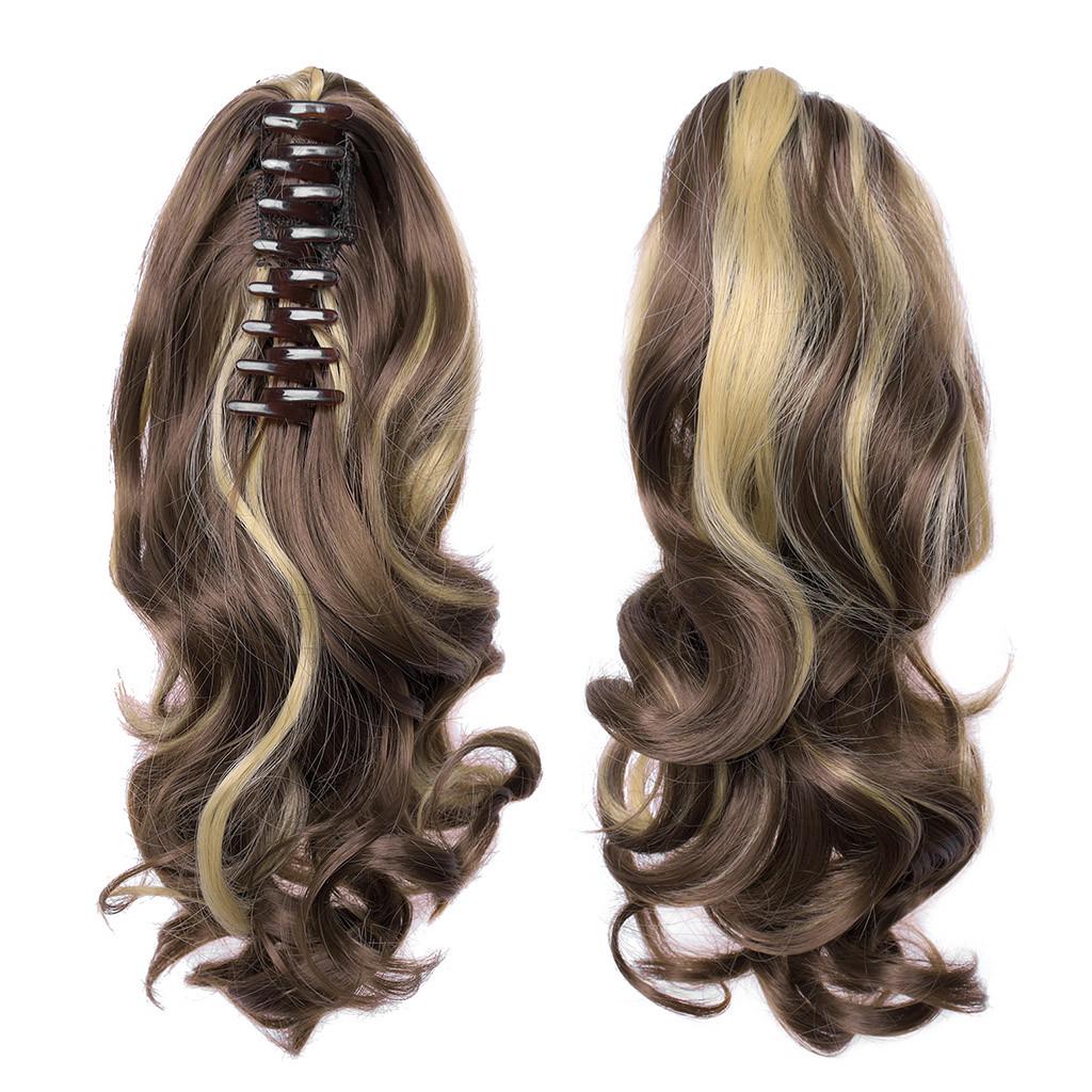 Long Bun Pony Tail Matte High Hair Women