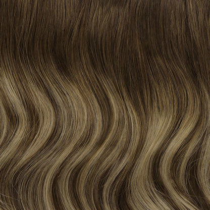 Golden & Black Ombre Hair Extensions - 27 Inch
