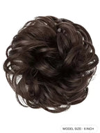 PREMIUM QUALITY MESSY HAIR BUN (BROWN/BLACK)