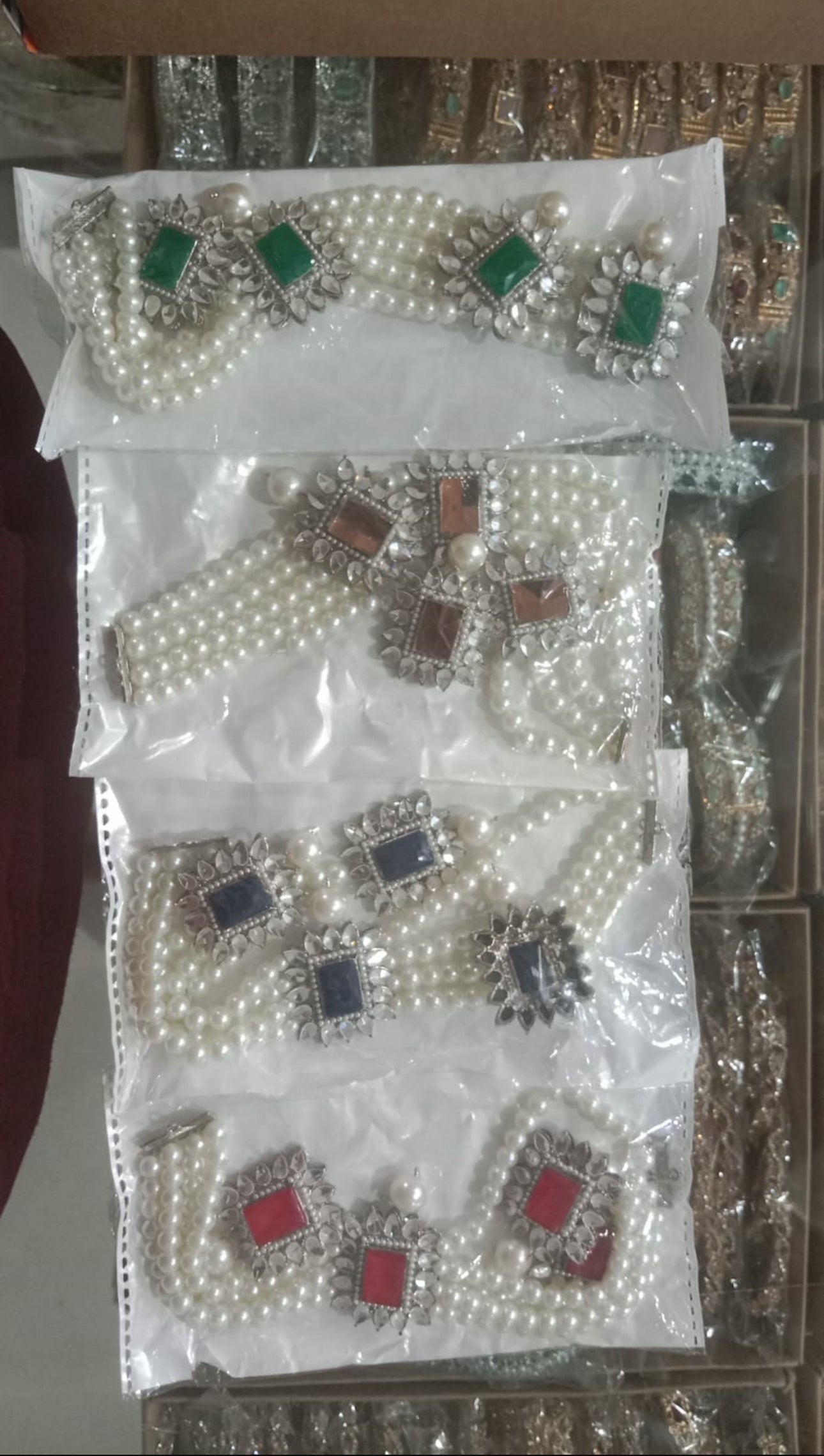 Jennifer Pearl Choker Set