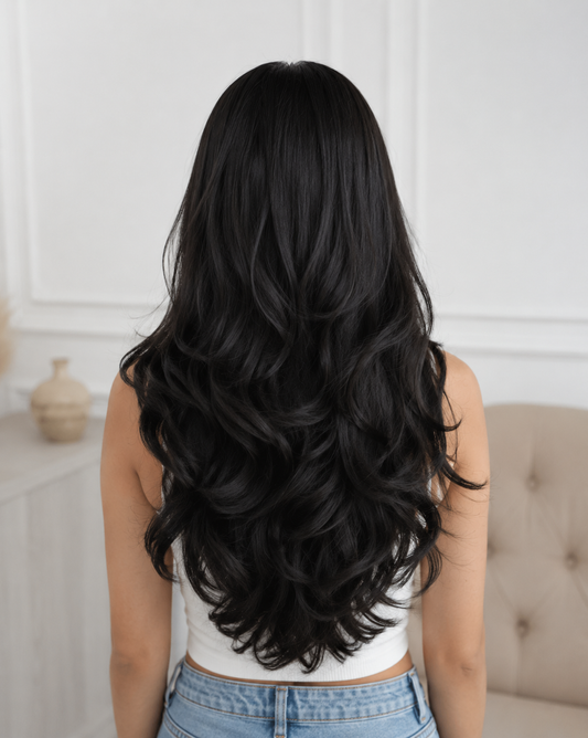 Crown Curl Full Head Extension