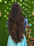 LONG LENGTH WAVY (MESSY BRAID) HAIR EXTENTION