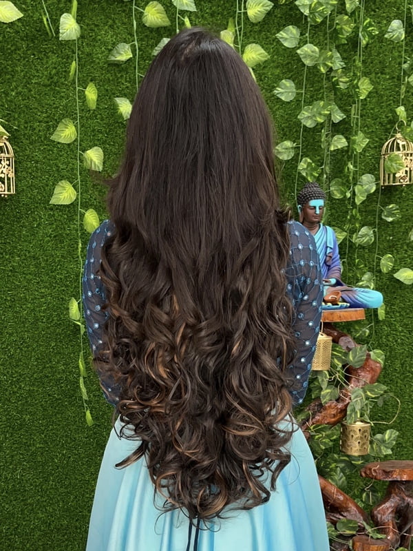 LONG LENGTH WAVY (MESSY BRAID) HAIR EXTENTION