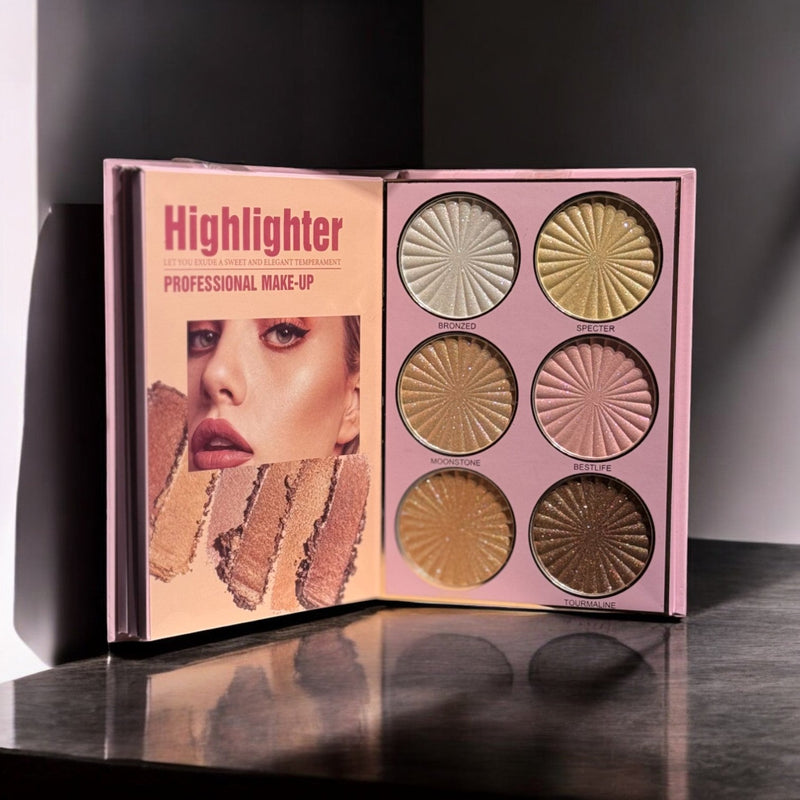 HUDAMOJI 5 Pages All-In-One Make-Up Book Palette