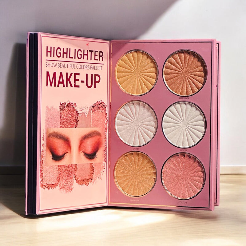Mocallure 5 Pages All-in-One Makeup Book Palette – New Flower Version