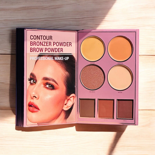 Mocallure 5 Pages All-in-One Makeup Book Palette – New Flower Version