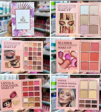 4-Step Professional Makeup Palette (All-in-One Glam Kit)