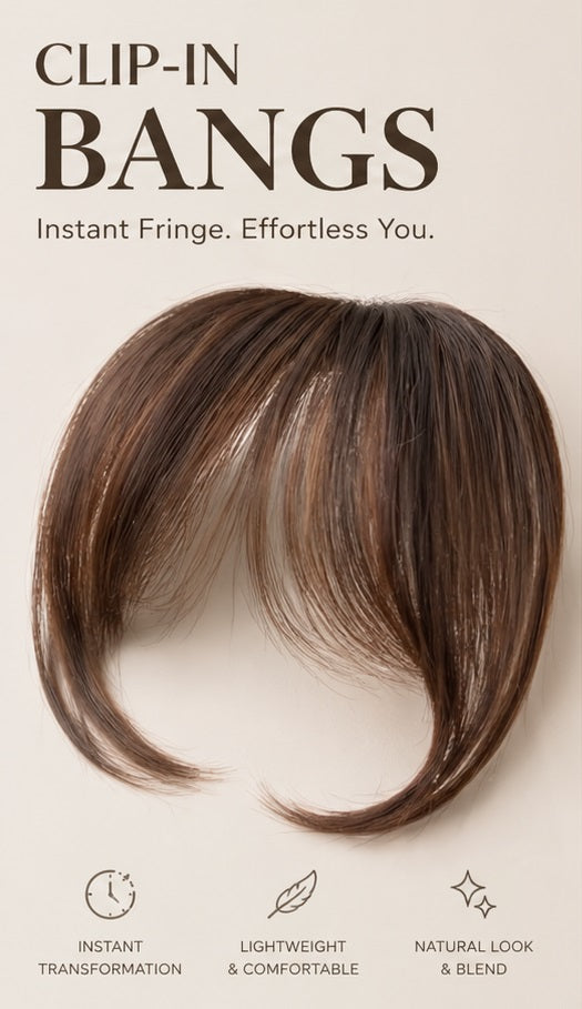Korean Clip In Bangs