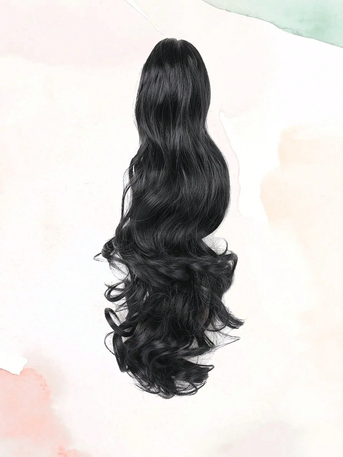 Claw Clip Ponytail Curly Wavy Long Ponytails Hair Extensions