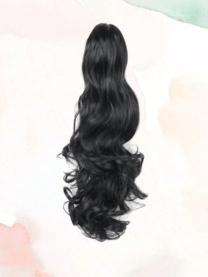 Korean Claw Clip Black Ponytail