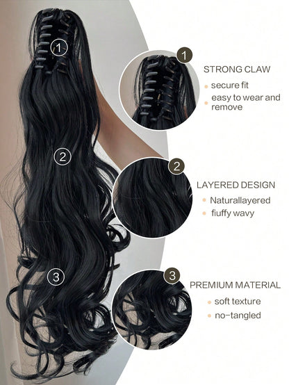 Instant Claw Clip Ponytail