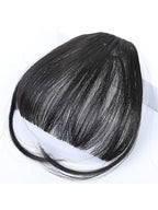 Clip In Bangs Front Neat Black Brown Bangs Hairpiece
