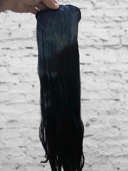 Black Hair Extension Wig - 22 Inch