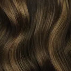 Golden & Black Ombre Hair Extensions - 27 Inch