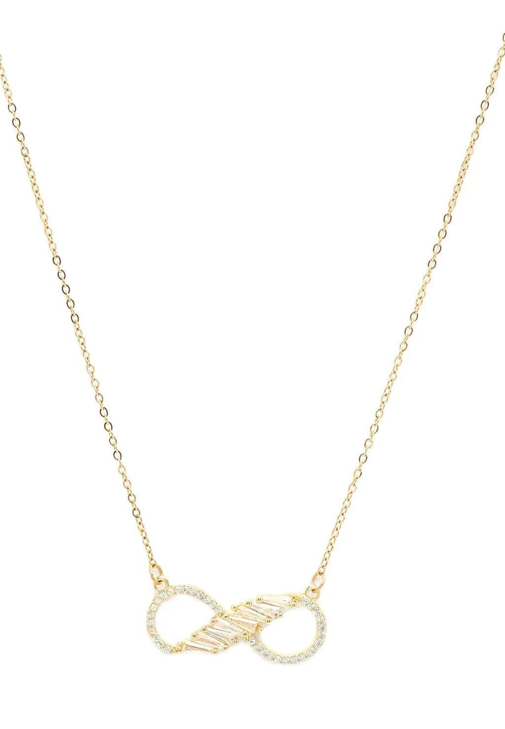 AVANT-GARDE PARIS Golden Infinity Spark Necklace