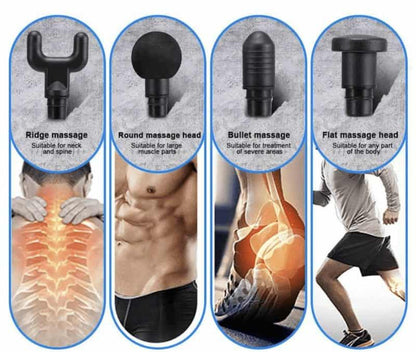 Deep Tissues Muscle Massager Gun (Original with Tray Box)