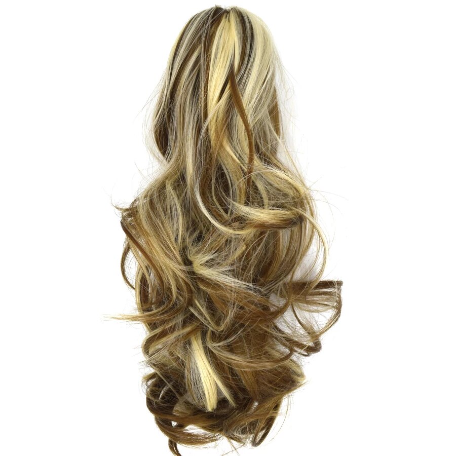 Ponytail Hair Extension Heat Resistant Curls Claw Clip Pony Tail Hairpiece